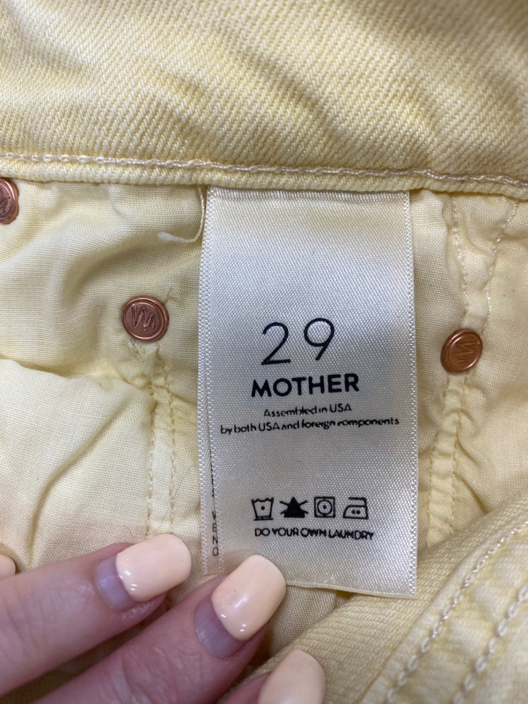 Fabulous Mother superior Jeans W 29 Yellow distressed LG005