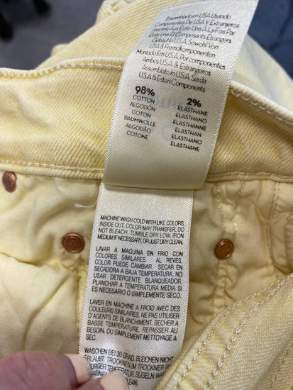 Fabulous Mother superior Jeans W 29 Yellow distressed LG005