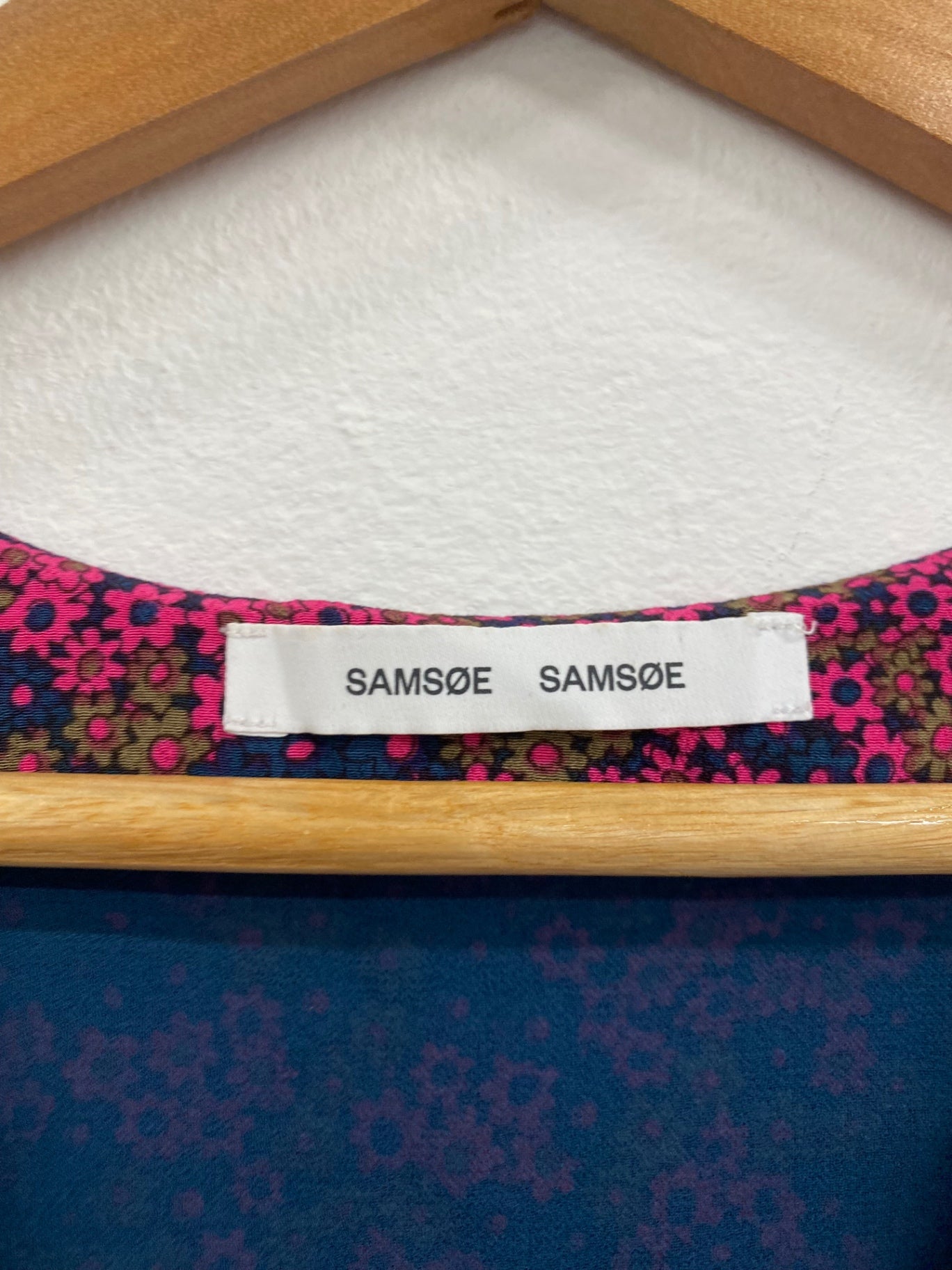 Fabulous Hush & Samsoe Ditsy Floral Tea Dress Duo UK S #401 FC001