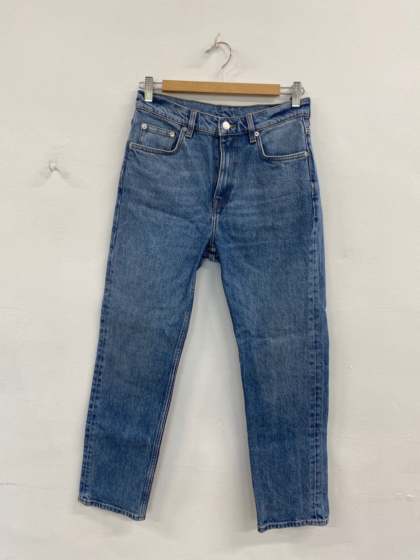 Fabulous Arket Blue Crop Highwaist Jeans W28” CM061
