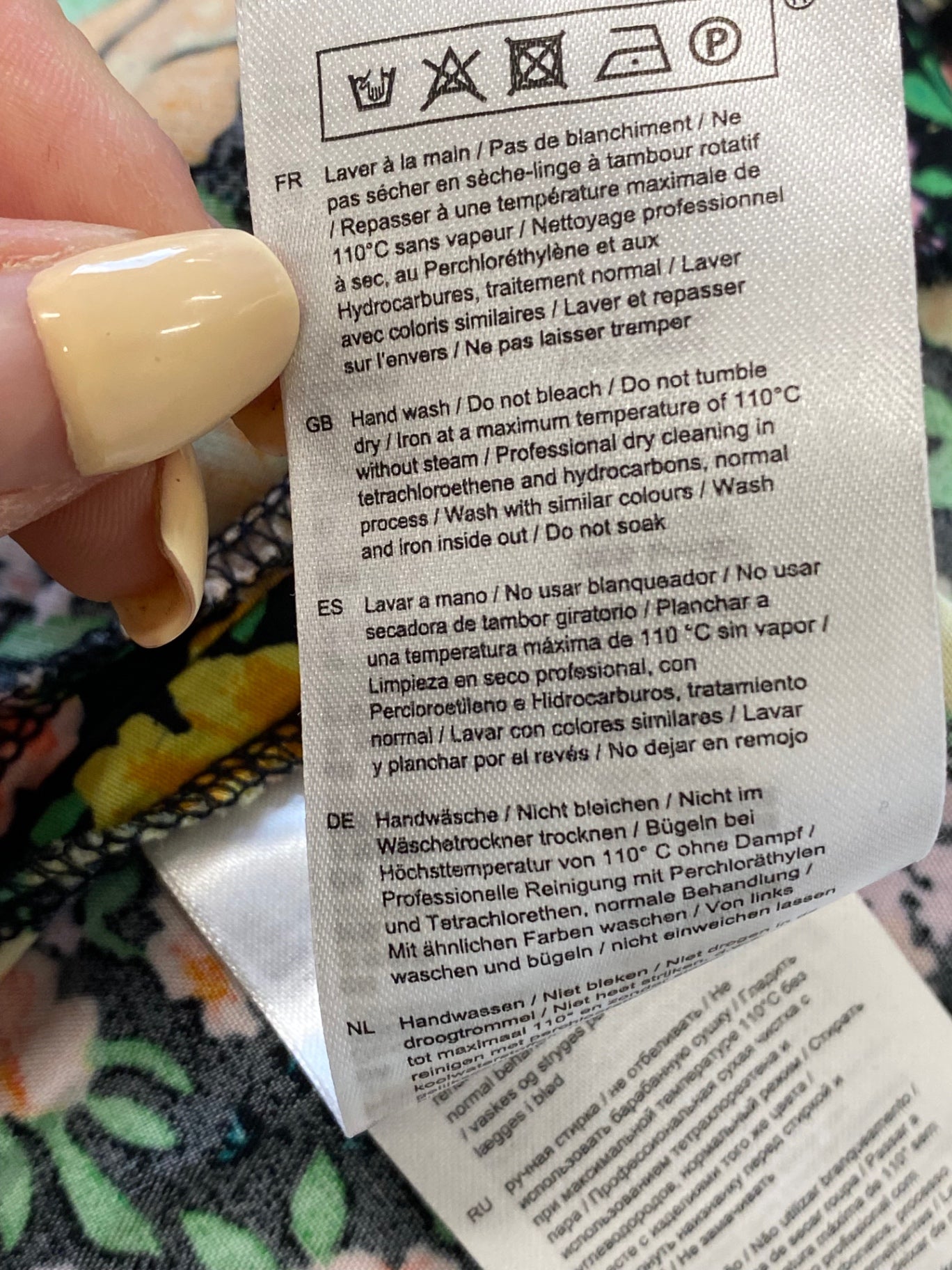 Fabulous Maje Dress UK S Multicolor floral summer asymmetrical FC001