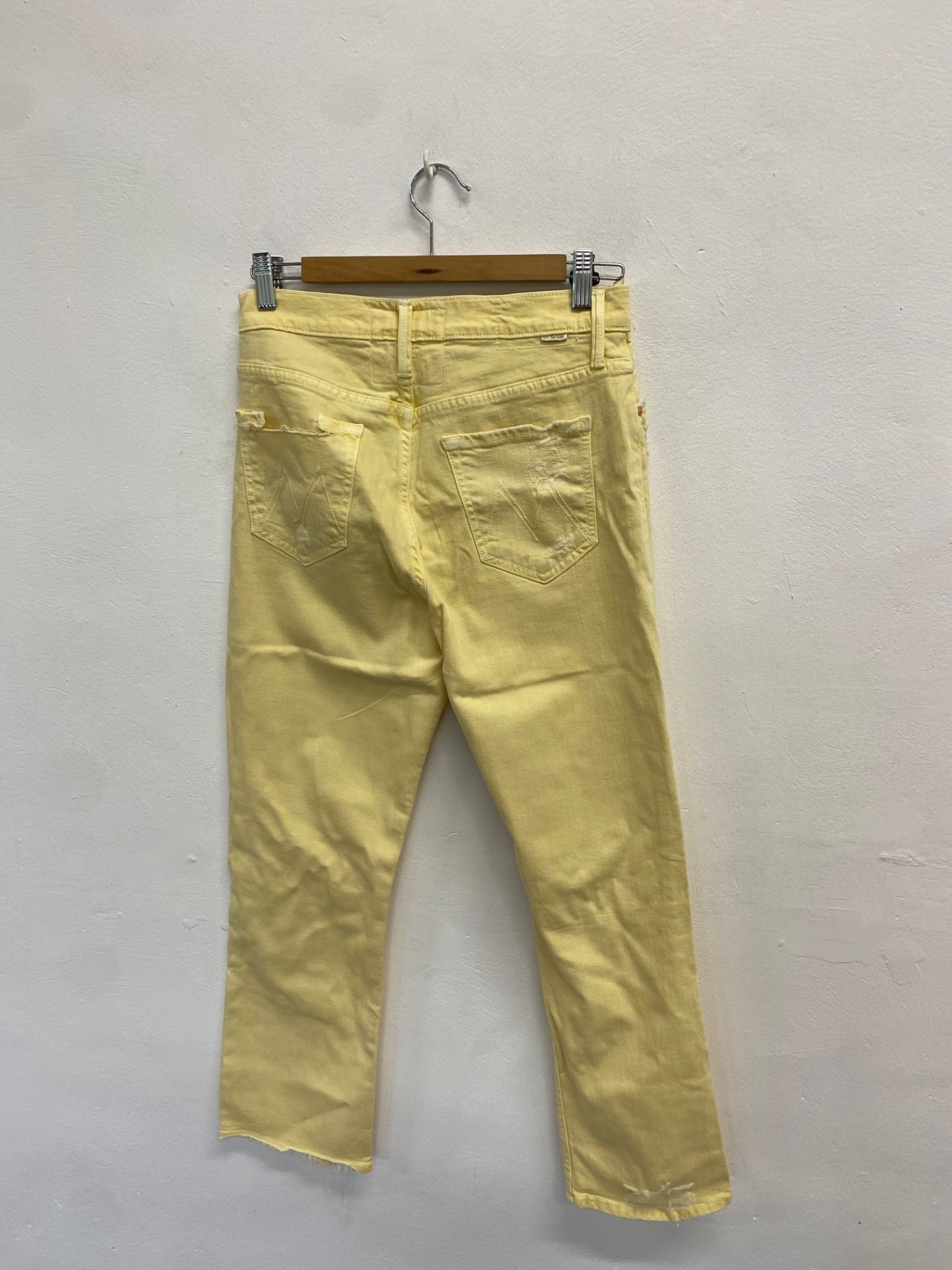 Fabulous Mother superior Jeans W 29 Yellow distressed LG005