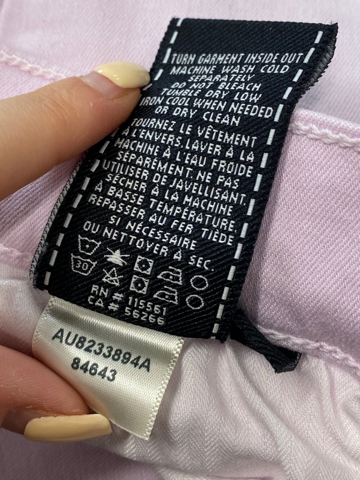 Fabulous 7 for all mankind Jeans W 27 Lilac pastel LG005