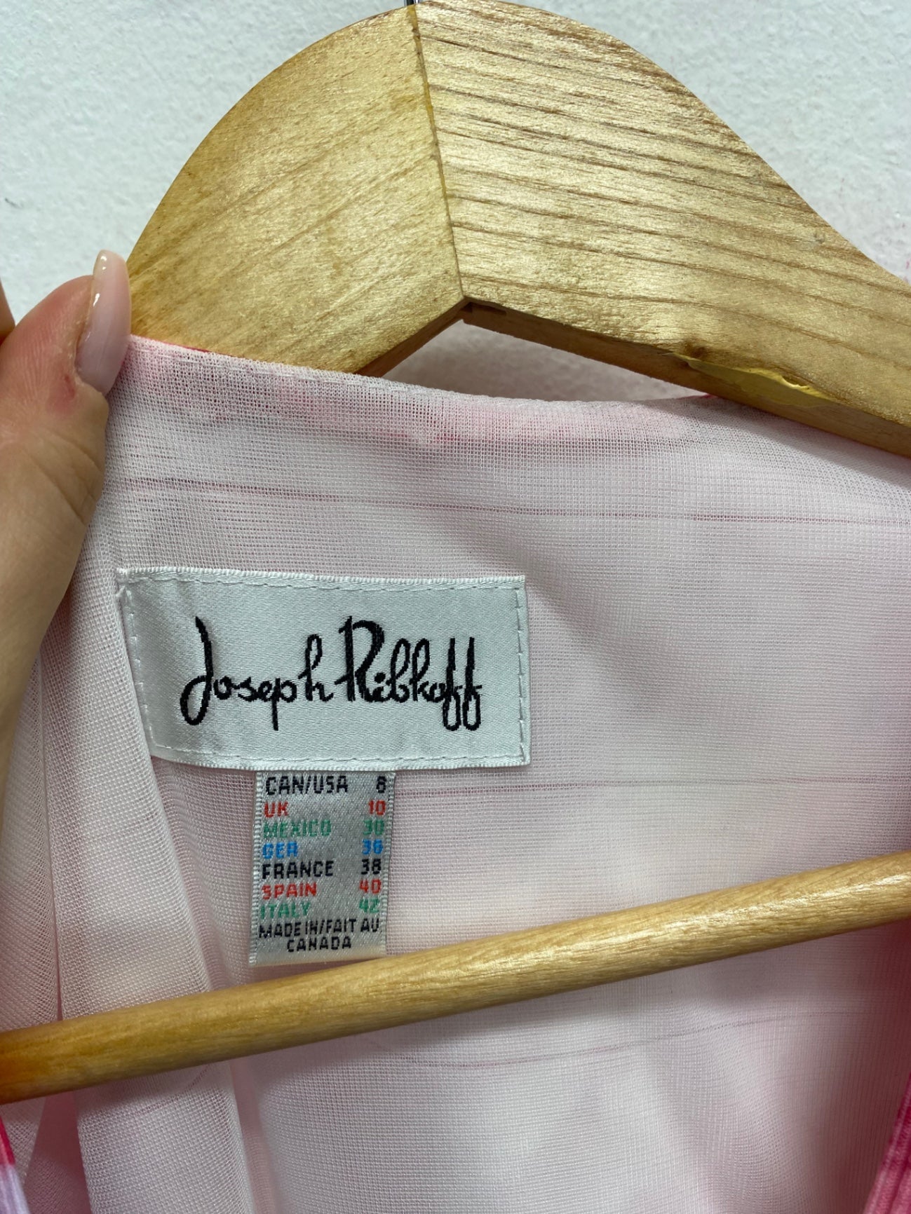 Fabulous Joseph Ribkoff Dress Uk 10 Multicolor floral wedding guest KM004