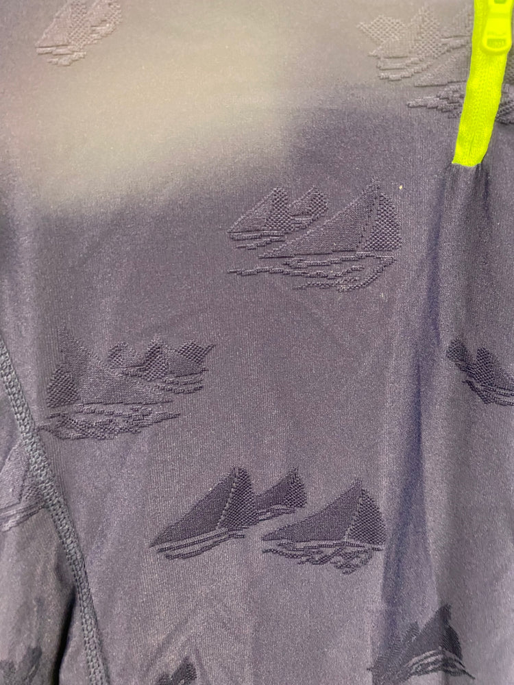 Fabulous RLX Ralph Lauren Navy Sailing Quarter Zip UK S LO442