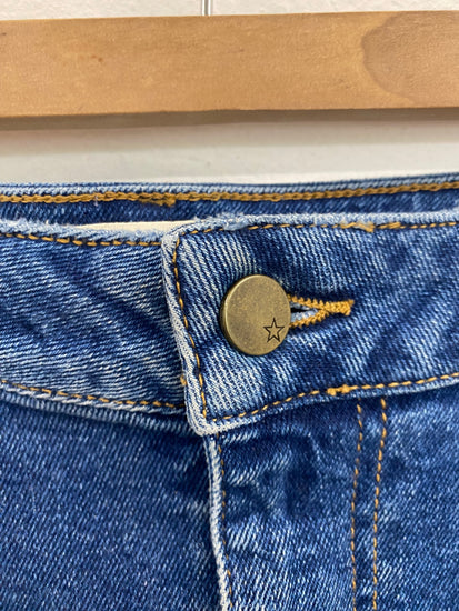 Fabulous Hush Sandy Denim Midi Skirt UK12 KE450