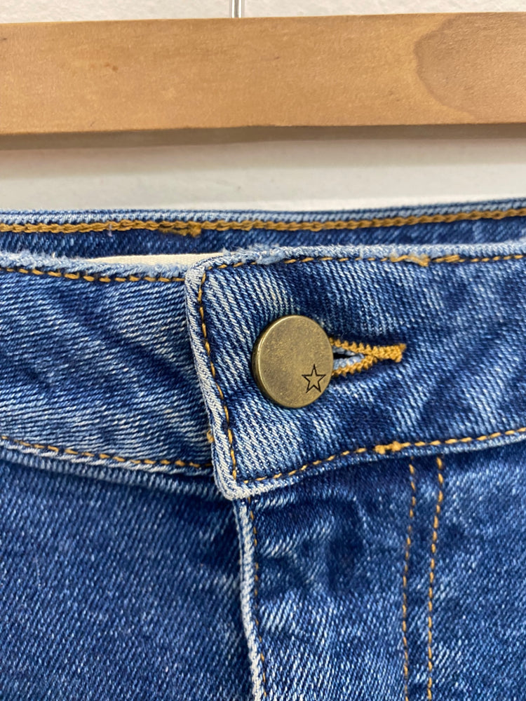 Fabulous Hush Sandy Denim Midi Skirt UK12 KE450