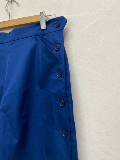 Fabulous & Other Stories vintage retro Shorts UK10 Blue 1960’s NM001