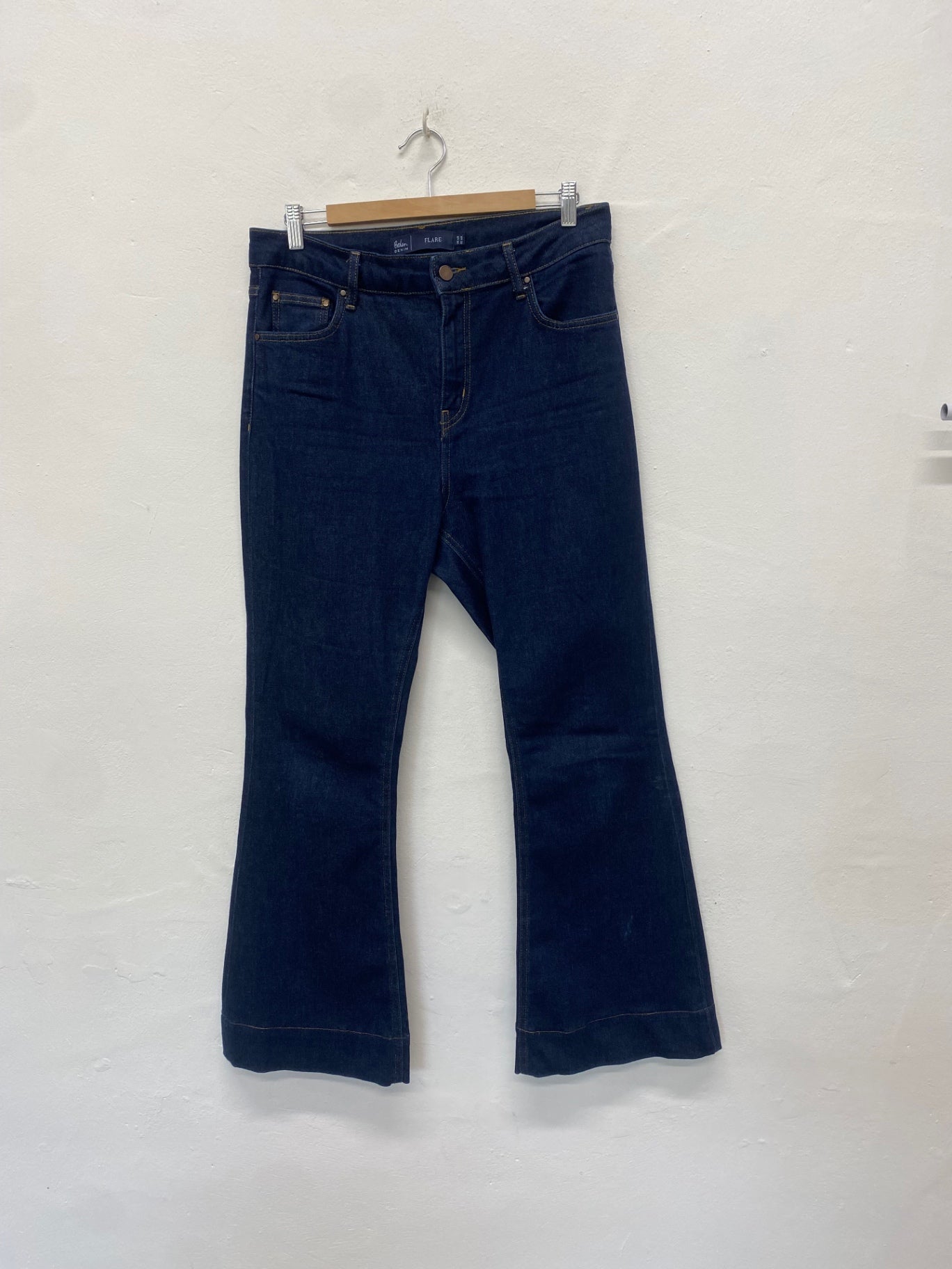 WASH Fabulous Flare Jeans Dark Blue
