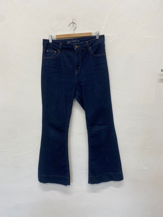 WASH Fabulous Flare Jeans Dark Blue