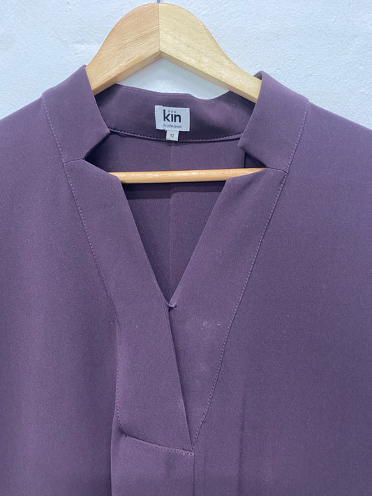 WASH Fabulous kin by John Lewis Shirt Dress Purple