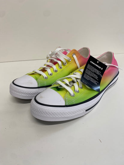 Fabulous Converse neon paint splatter Sneakers UK8.5 Neon mix New LT272