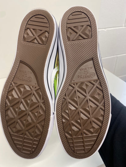 Fabulous Converse neon paint splatter Sneakers UK8.5 Neon mix New LT272