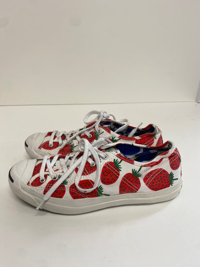 Fabulous Converse x Marimekko Jack Purcell strawberry Sneakers Uk5.5 White & red KM001