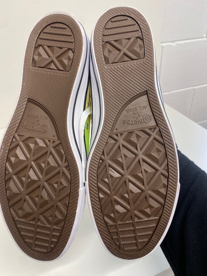 Fabulous Converse neon paint splatter Sneakers UK8.5 Neon mix New LT272