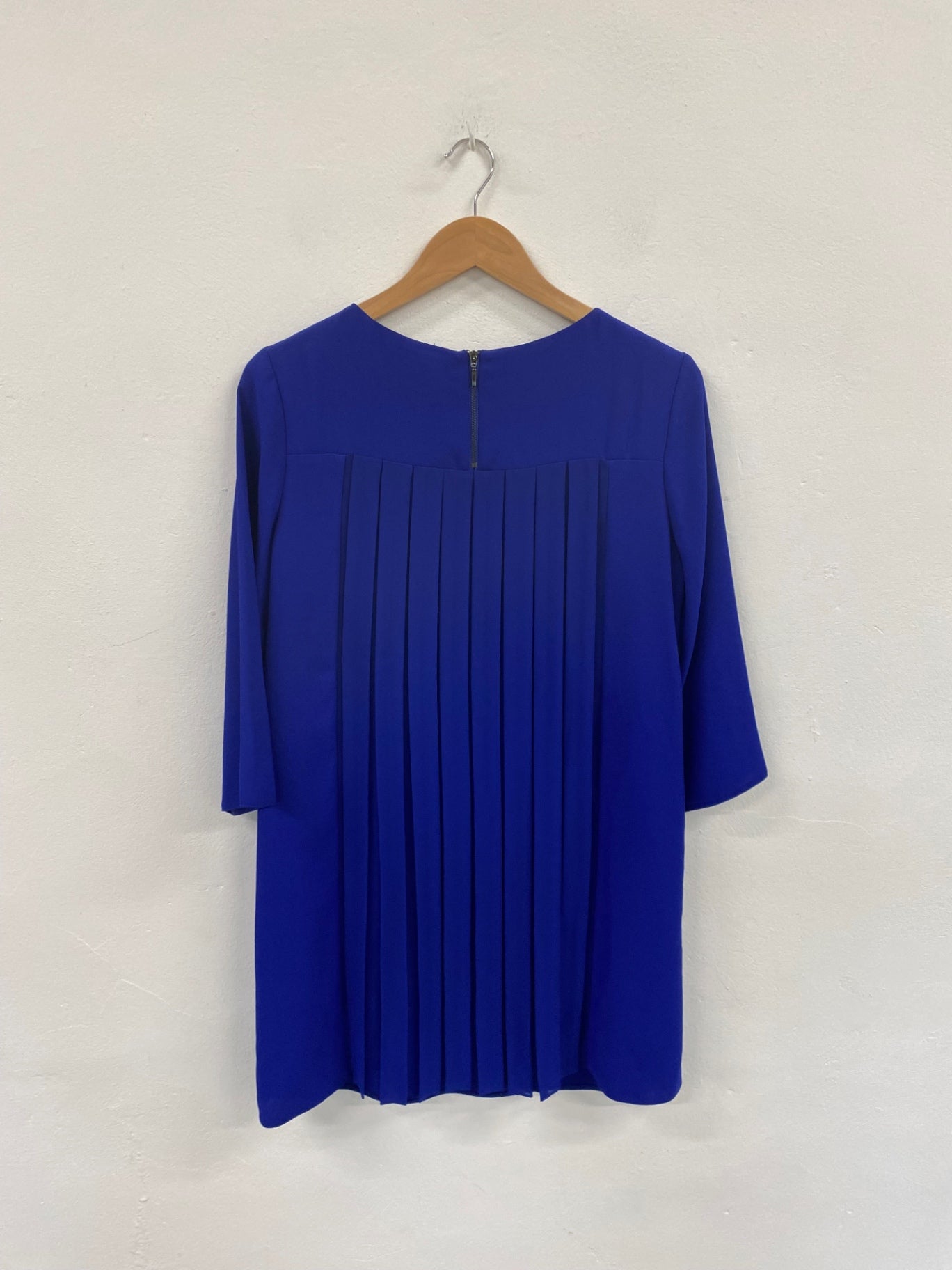 Fabulous Phase Eight Royal Blue Pia Pleated Midi Dress UK12 MD002
