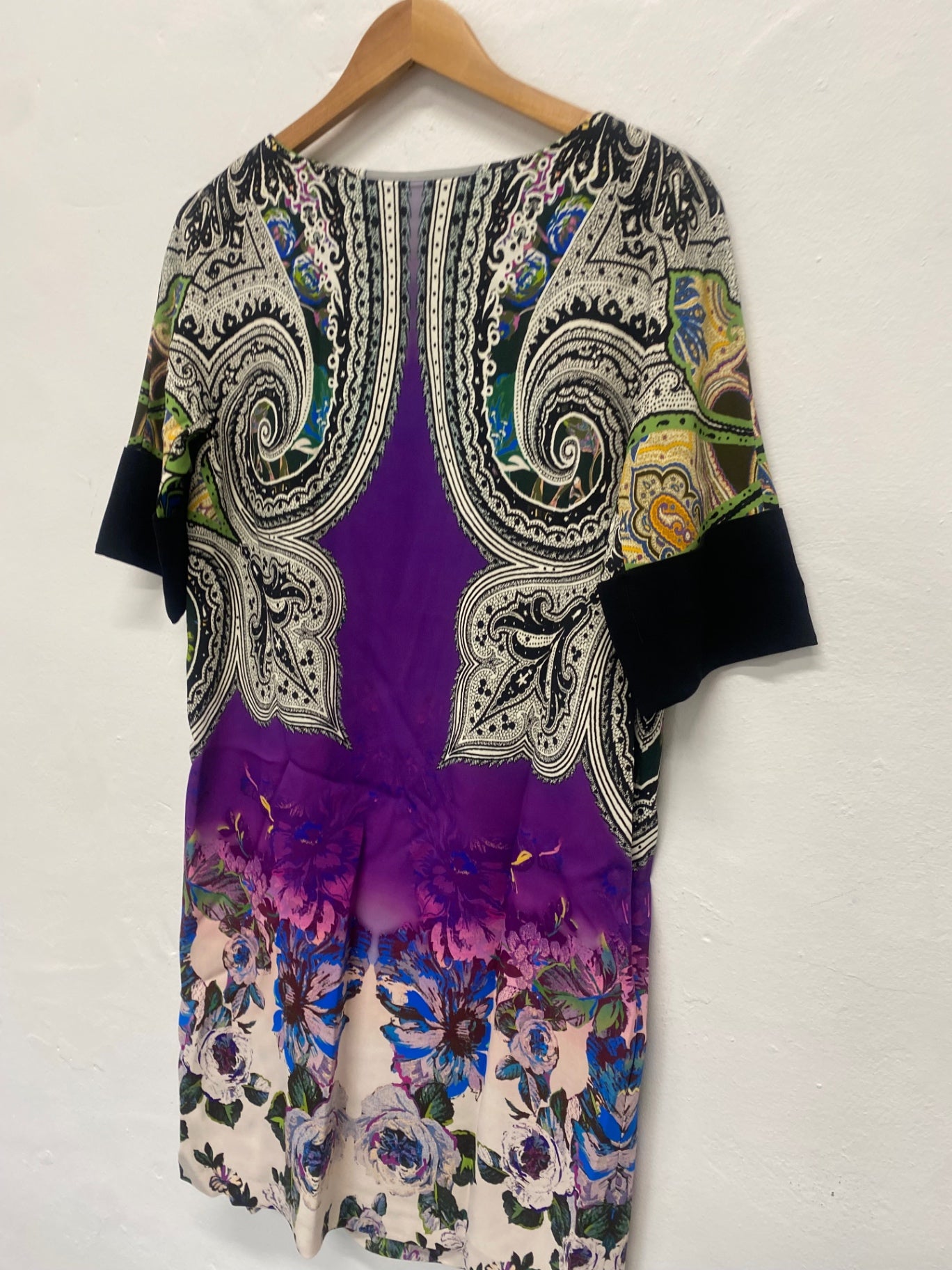 Fabulous Etro abstract Dress UK14-16 Italian 46 MD002