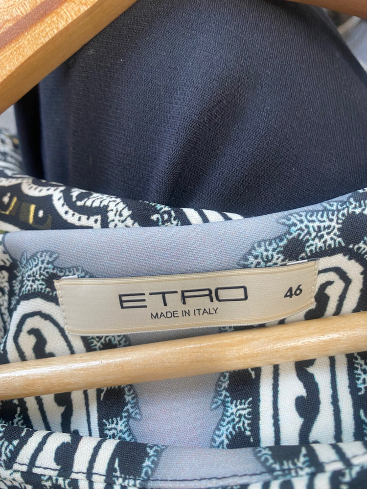 Fabulous Etro abstract Dress UK14-16 Italian 46 MD002