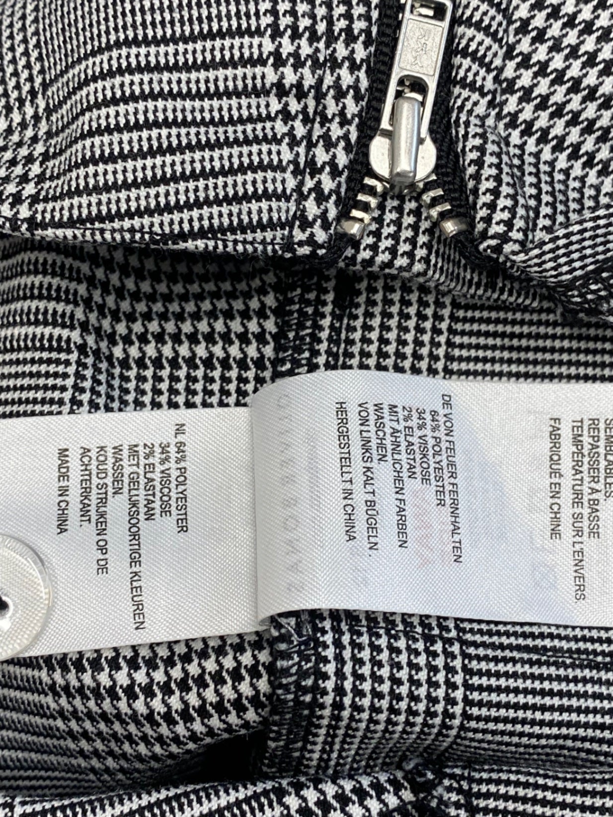 Fabulous Oliver Bonas Jumpsuit UK 16 Grey checked new LG276