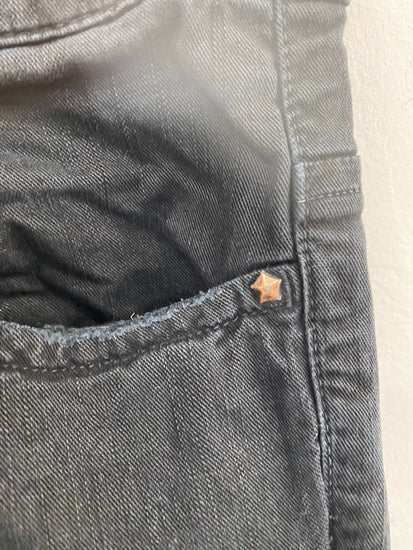 Fabulous Diesel Black Embroidered Y2K Vibes Skinny Jeans UK12 RD455