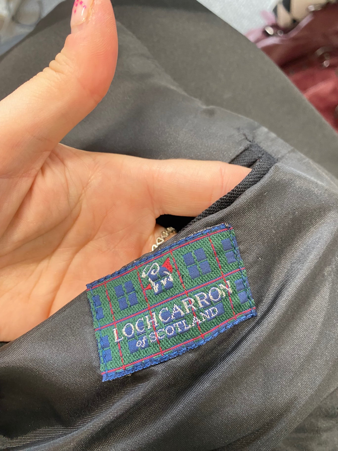 Classic Lochcarron traditional kilt jacket & waistcoat Prince Charlie UK 42 short #107 MD001