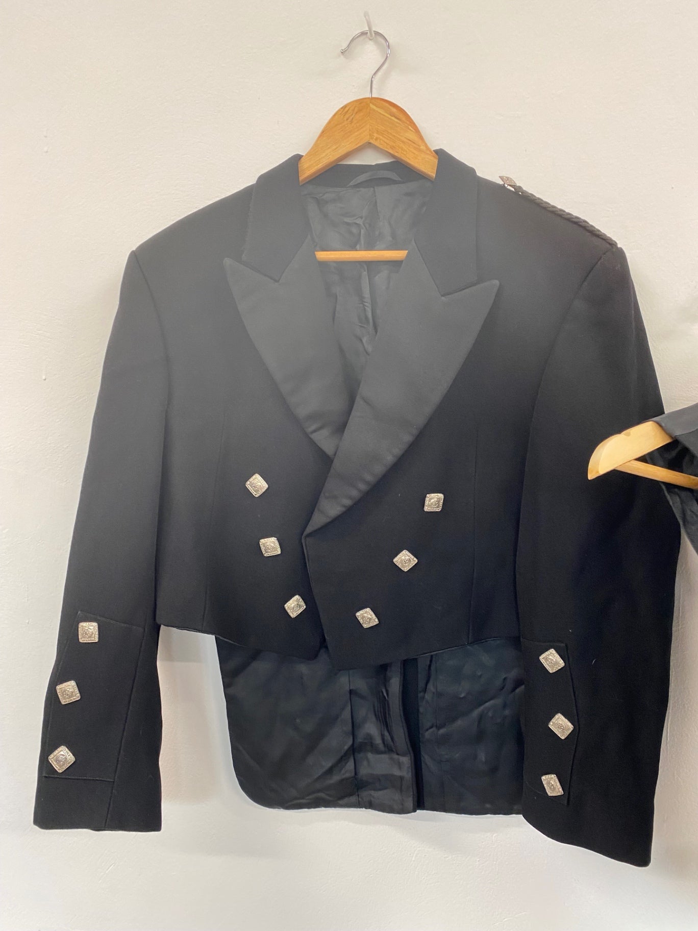 Classic Traditional Prince Charlie Kilt Jacket & Waistcoat Ex Hire UK 38S #114 MD001