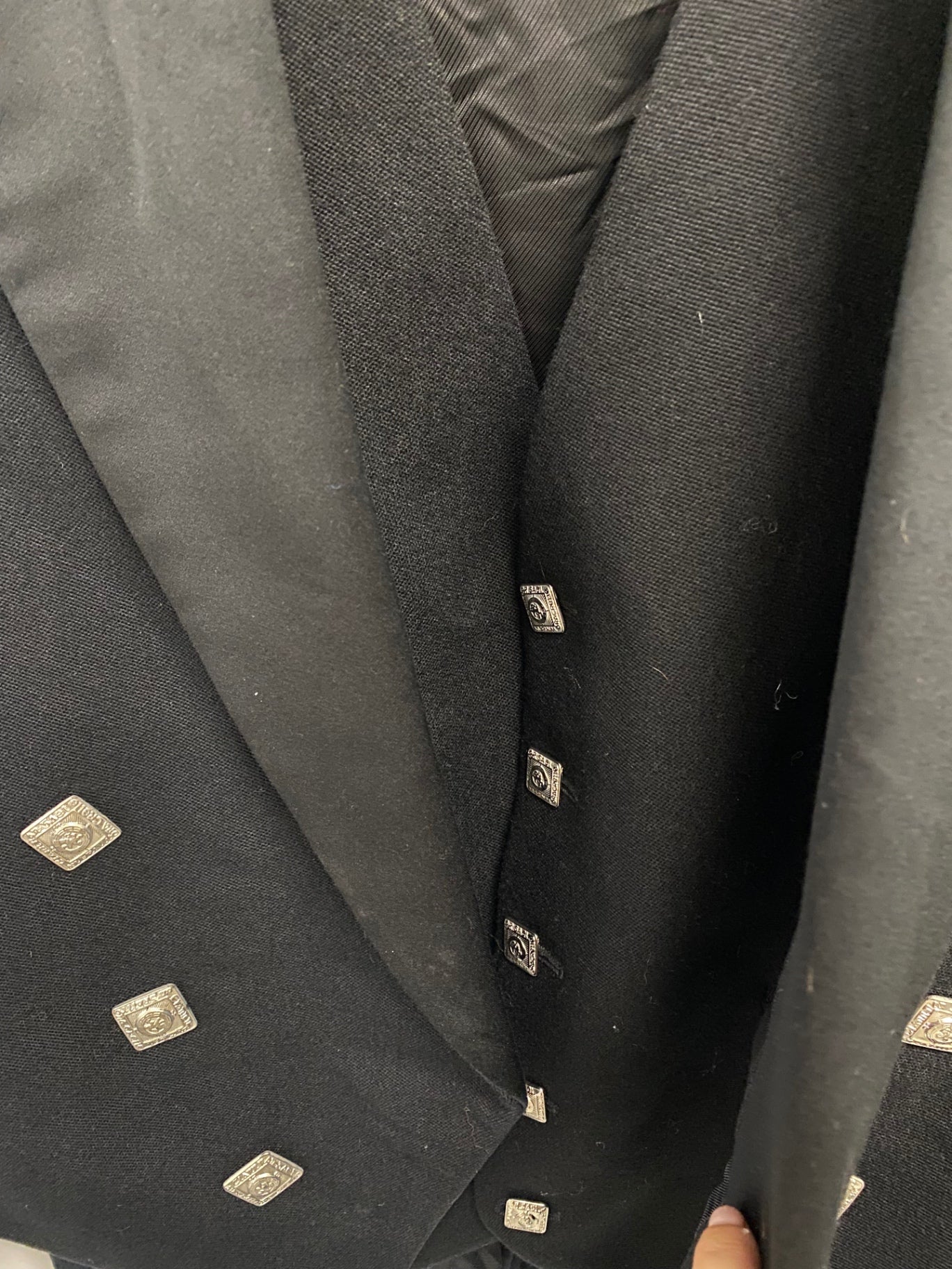 Classic traditional kilt jacket & waistcoat Prince Charlie UK 42 short #104 MD001