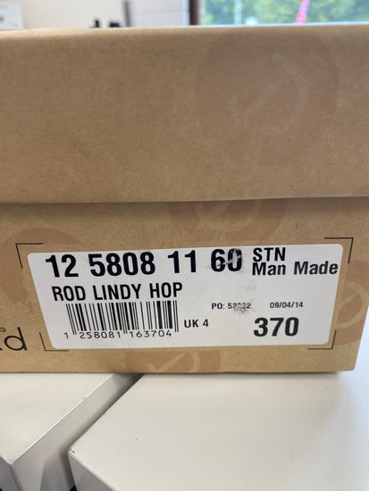 Fabulous Red or Dead Heels UK4 Ivory Lindy Hop New AO001