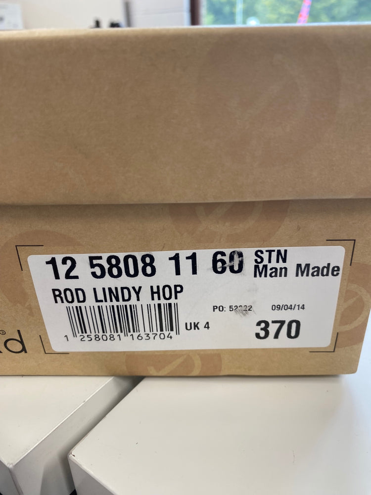 Fabulous Red or Dead Heels UK4 Ivory Lindy Hop New AO001