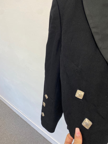 Classic traditional kilt jacket Prince Charlie UK 42 R #117 MD001
