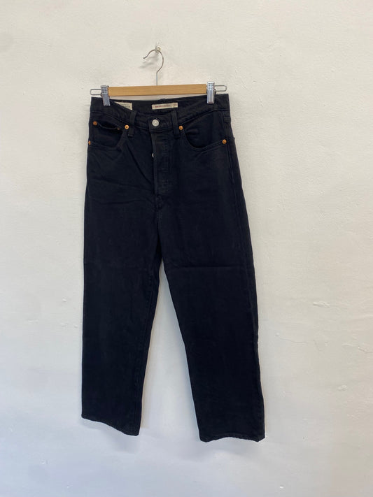 Fabulous Levis Jeans W27” Black rib cage straight AO001
