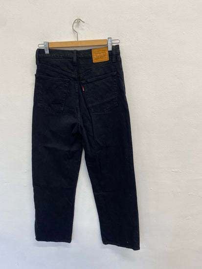 Fabulous Levis Jeans W27” Black rib cage straight AO001