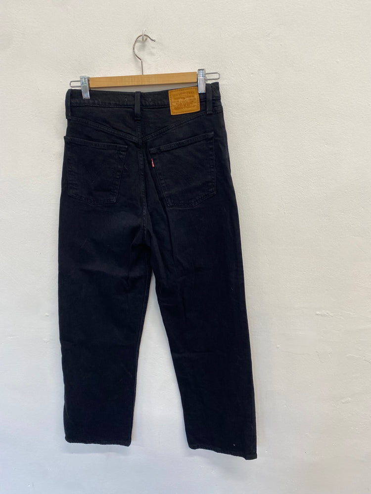 Fabulous Levis Jeans W27” Black rib cage straight AO001