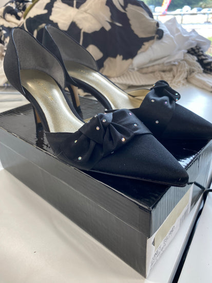 Fabulous Roland Cartier black occasion Kitten heels UK5 Black AO001