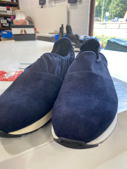 Fabulous Russell & Bromley Stretchout Sneakers UK4 Navy blue AO001