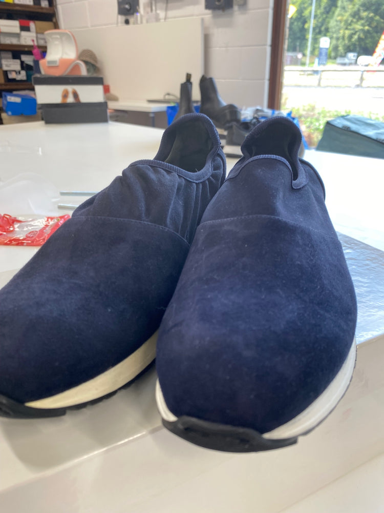 Fabulous Russell & Bromley Stretchout Sneakers UK4 Navy blue AO001