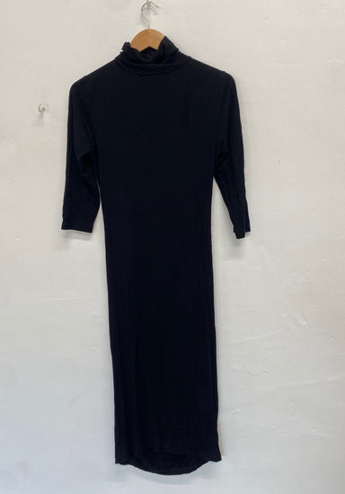 Fabulous Isabella oliver Grayson maternity Dress UK 12 Black AS001