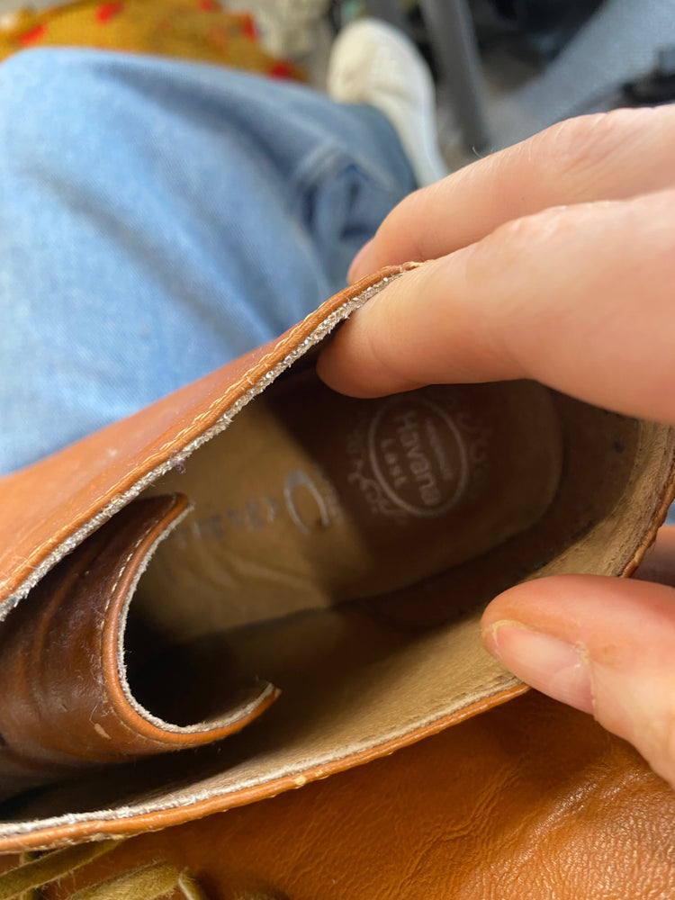 Fabulous Jeffrey Campbell Havana Last clog wedge  Boots UK6 Tan Brown JC002