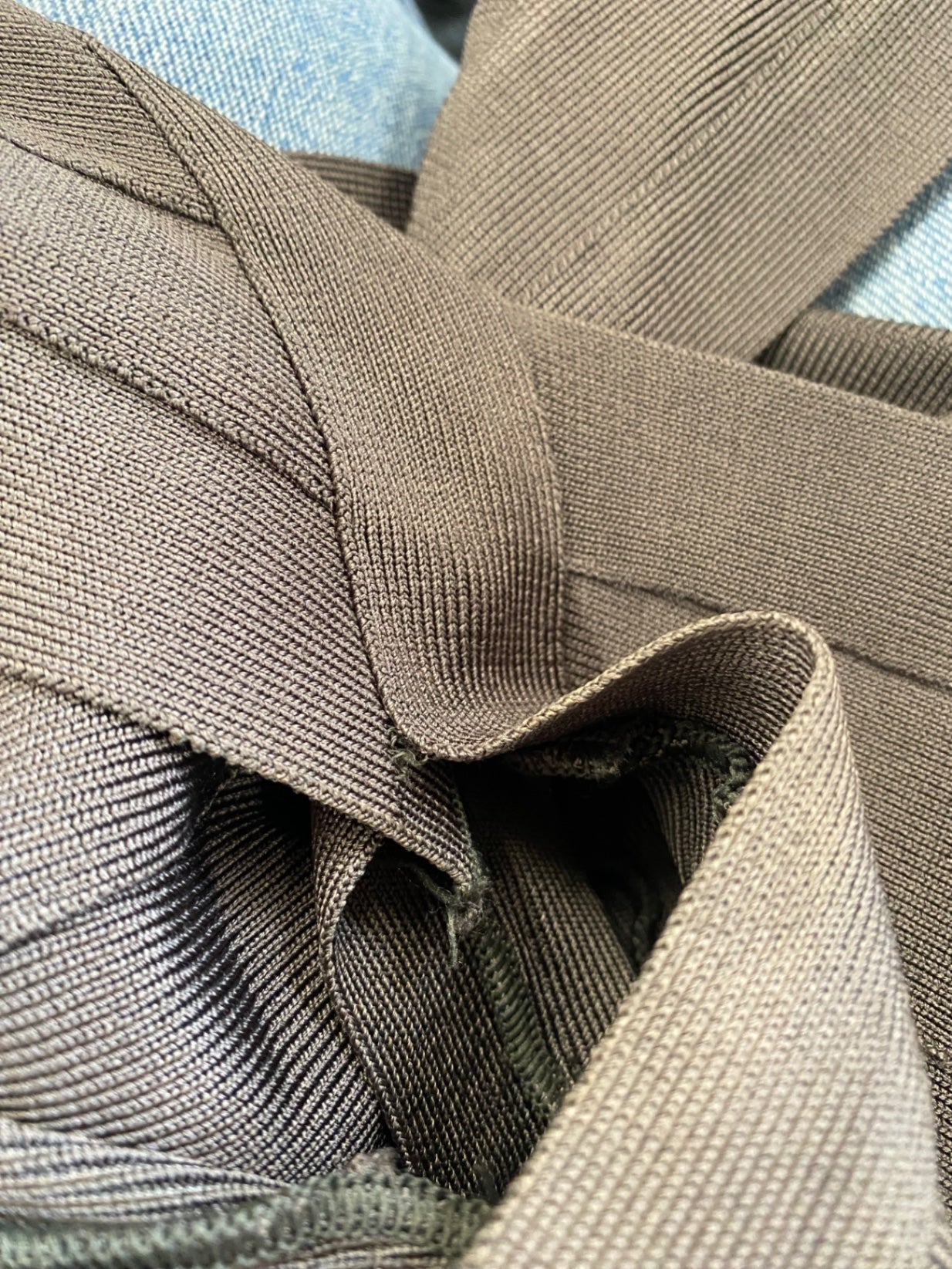 REPAIR Fabulous Herve Leger Mini dress M Beige/tan