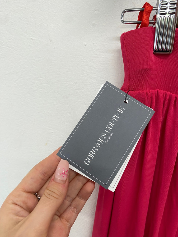 Fabulous Gorgeous couture atelier two-piece outfit UK S Pink AS001