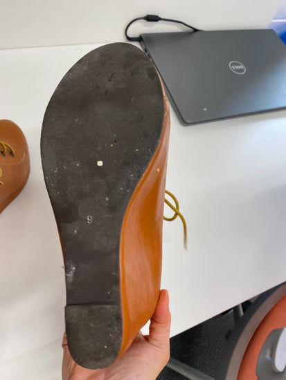 Fabulous Jeffrey Campbell Havana Last clog wedge  Boots UK6 Tan Brown JC002