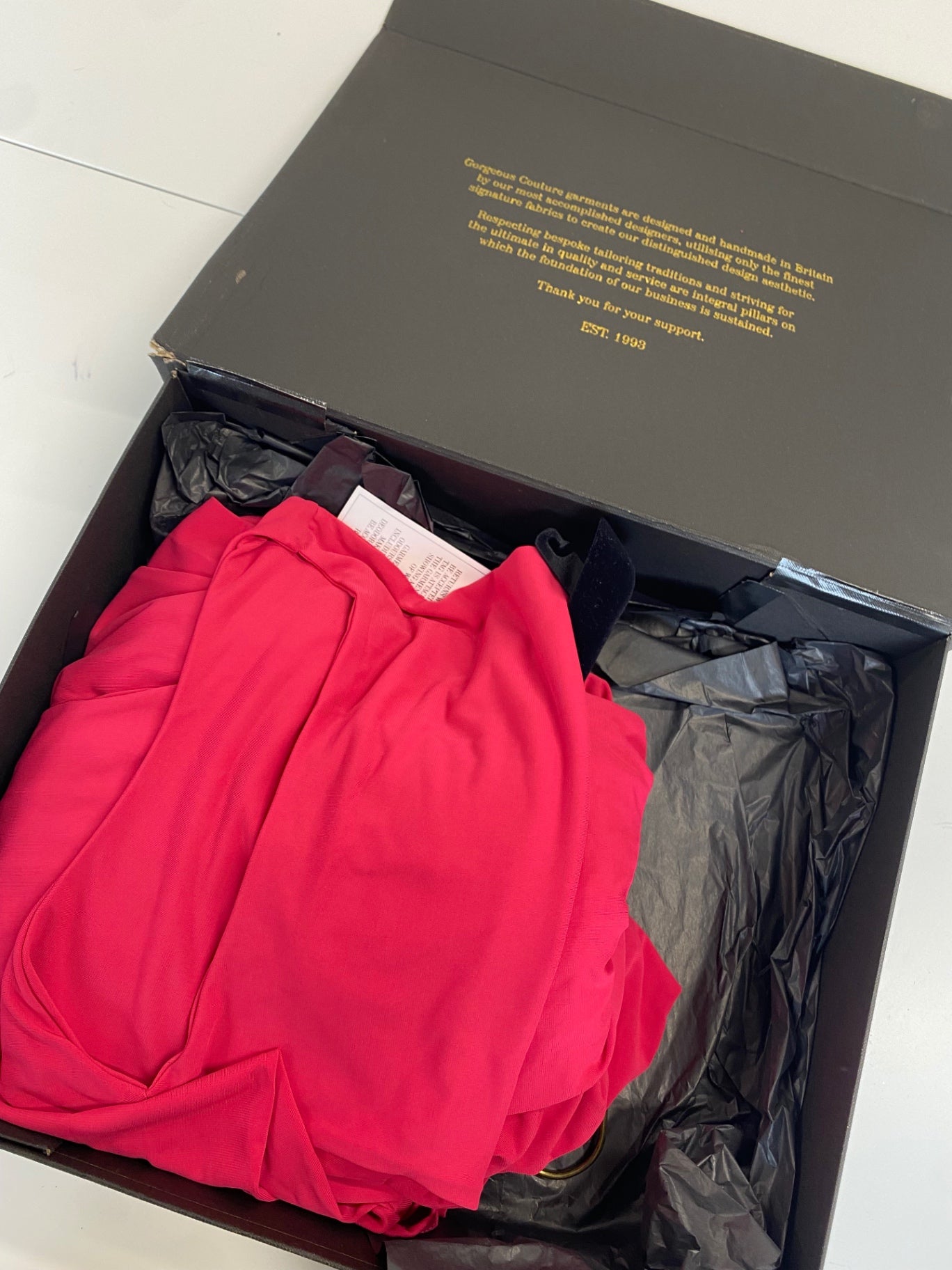 Fabulous Gorgeous couture atelier two-piece outfit UK S Pink AS001