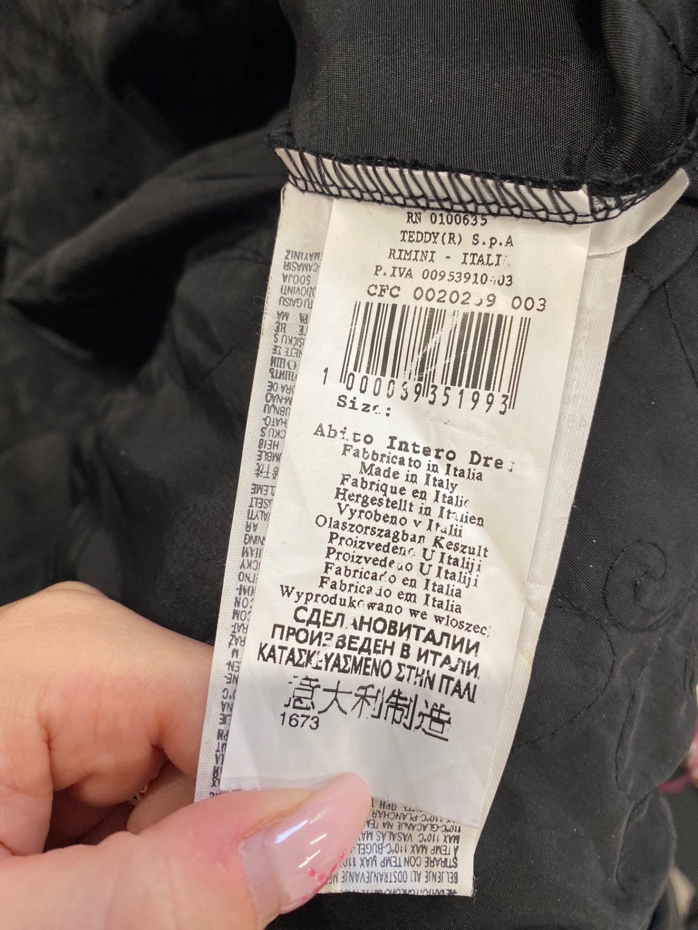 Fabulous Rinascimento bandeau Dress UK 12 Black flower detail GM143