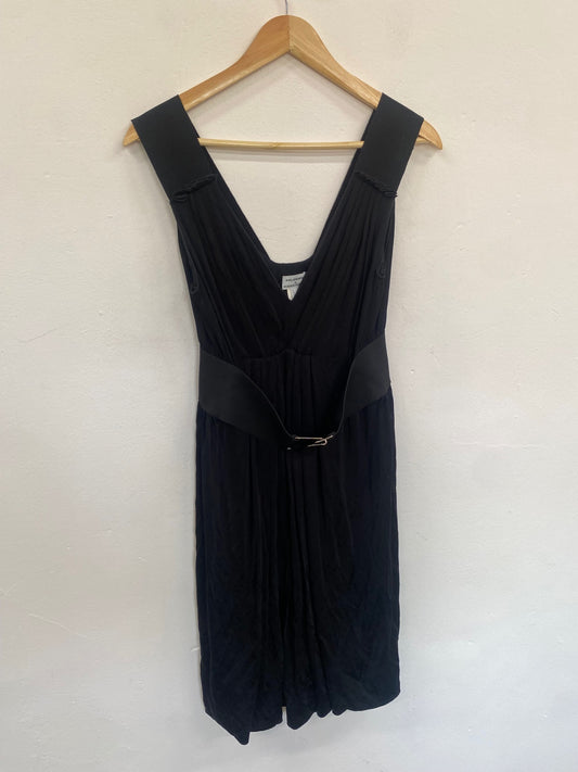 Fabulous Y2K Philosophy Di Alberta Ferretti Dress UK12 Black Party dress GM143