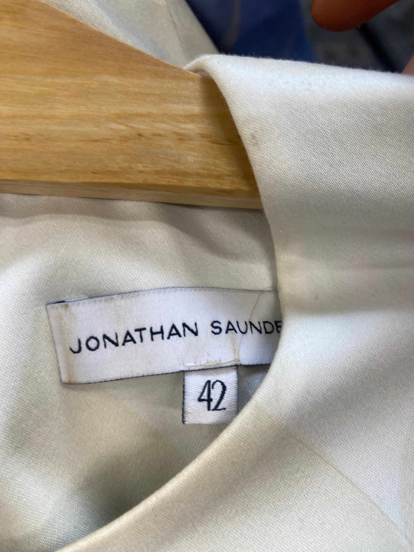 Wash Fabulous Jonathan Saunders Dress Blue, Yellow, Gray, White