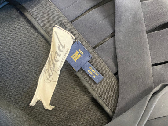 Fabulous Bird by Juicy Couture Y2K cocktail LBD Dress UkM Black GM143