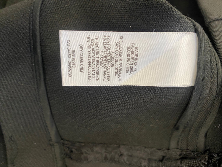 Fabulous Bird by Juicy Couture Y2K cocktail LBD Dress UkM Black GM143