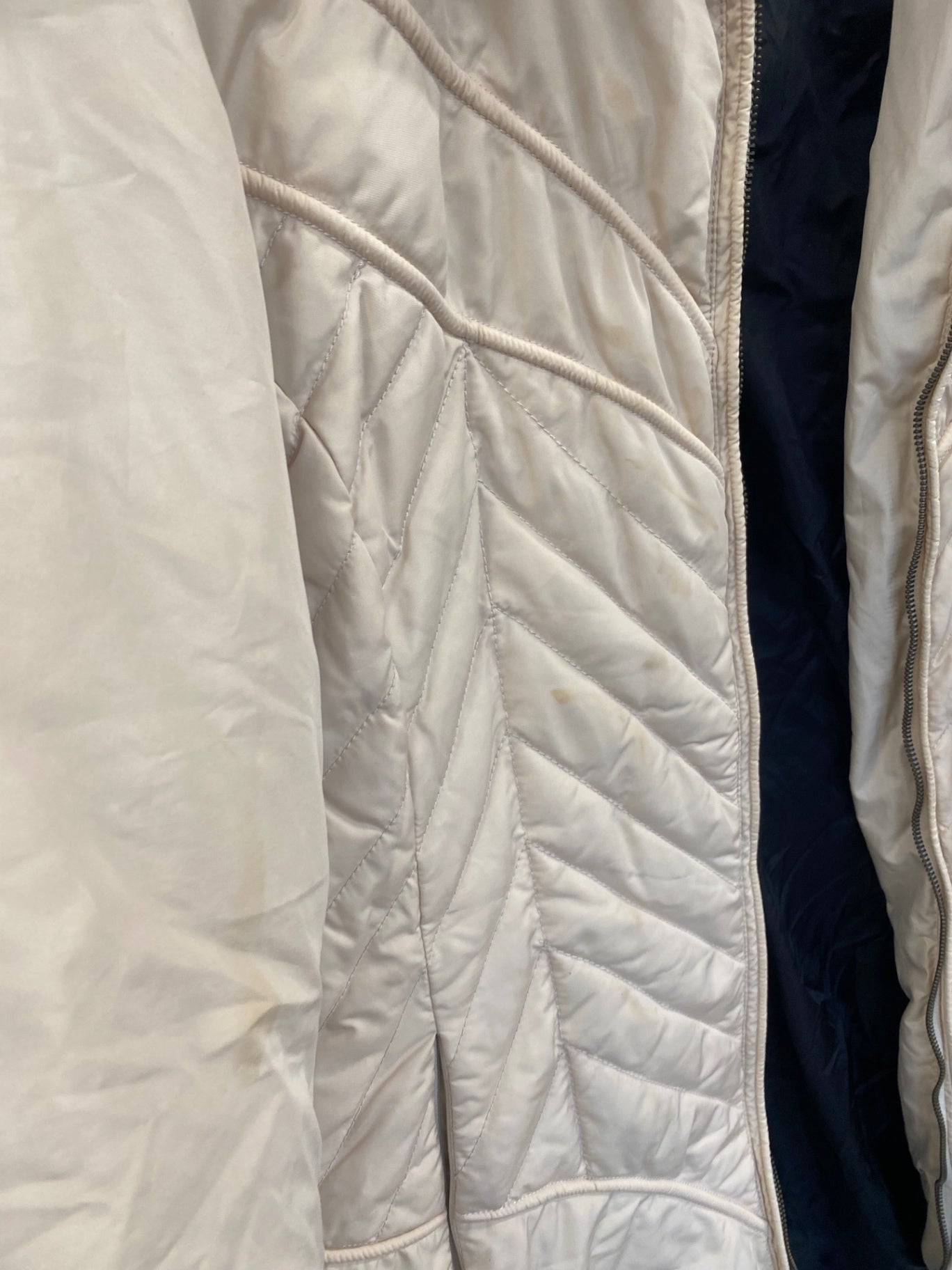 WASH Fabulous Unbranded Puffer Jacket Beige