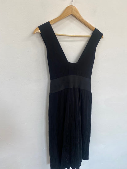 Fabulous Y2K Philosophy Di Alberta Ferretti Dress UK12 Black Party dress GM143