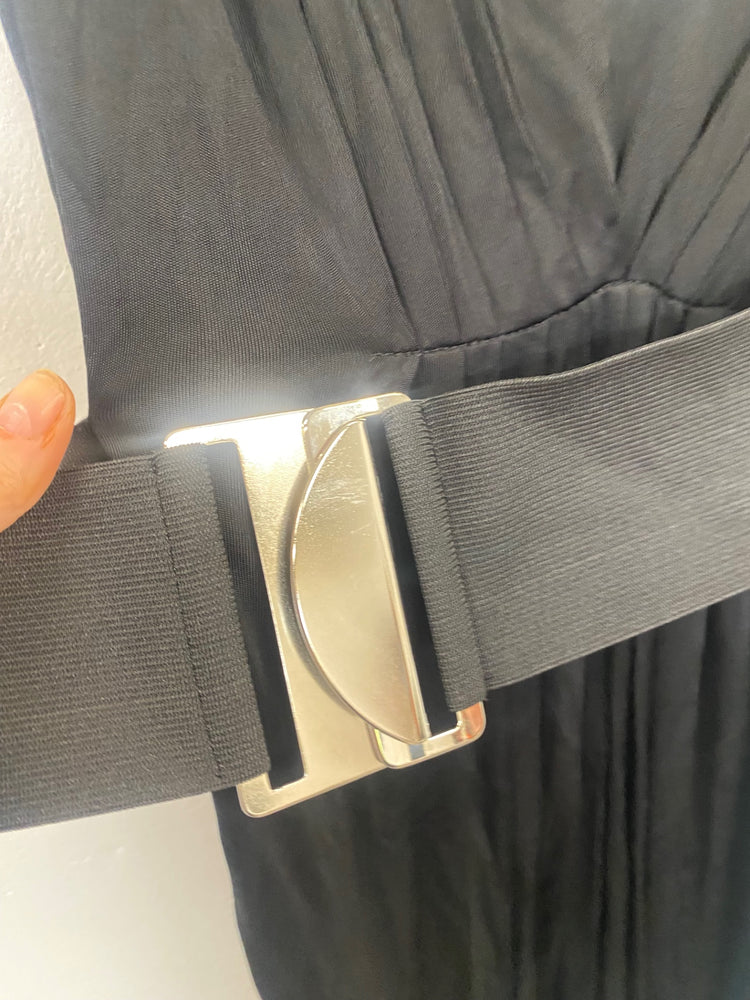 Fabulous Y2K Philosophy Di Alberta Ferretti Dress UK12 Black Party dress GM143